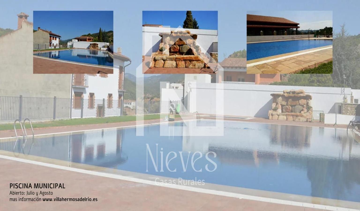Casa Nieves-El Nido Del Carbo Daire Villahermosa del Río Dış mekan fotoğraf